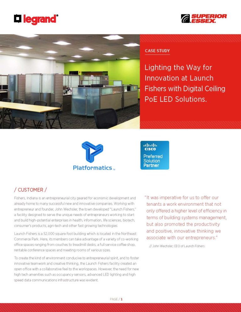 Launch Fishers Smart Building Case Study
