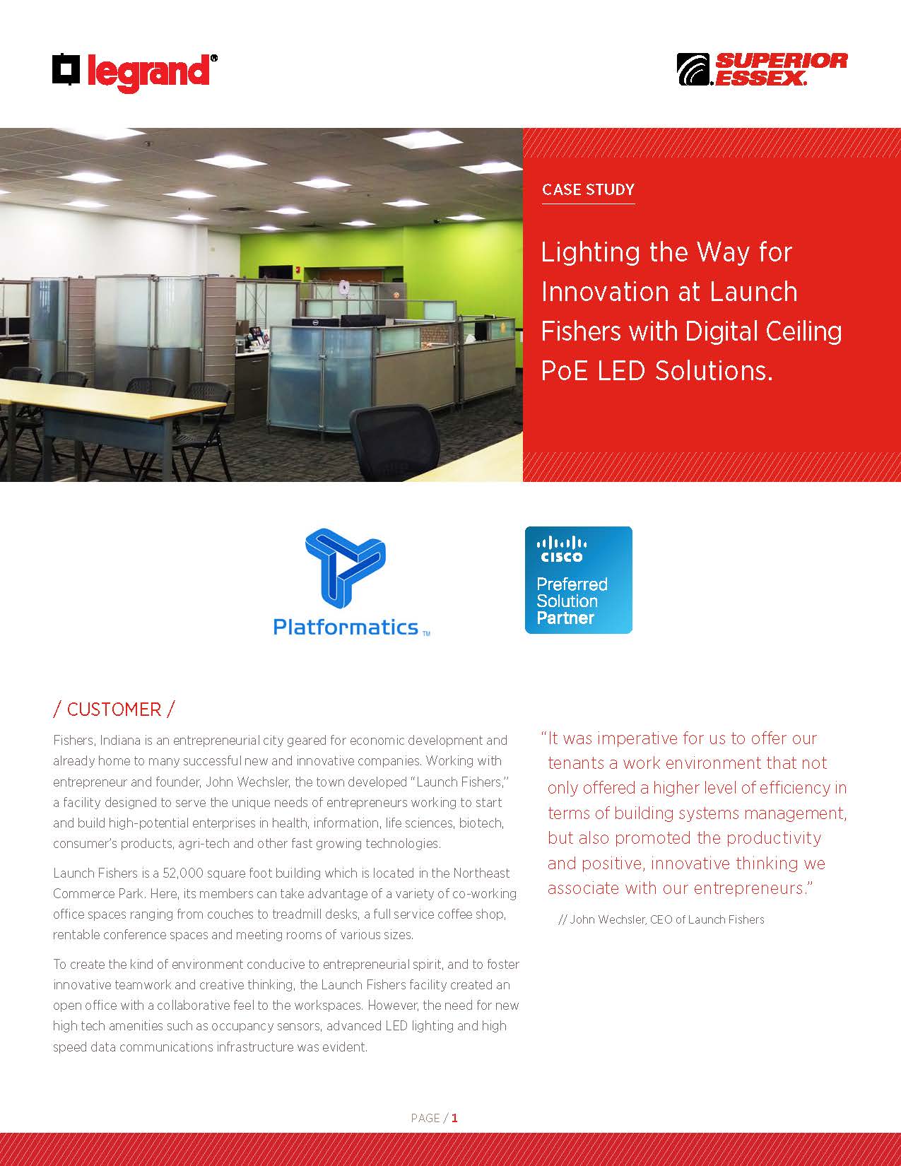 Launch Fishers Smart Building Case Study
