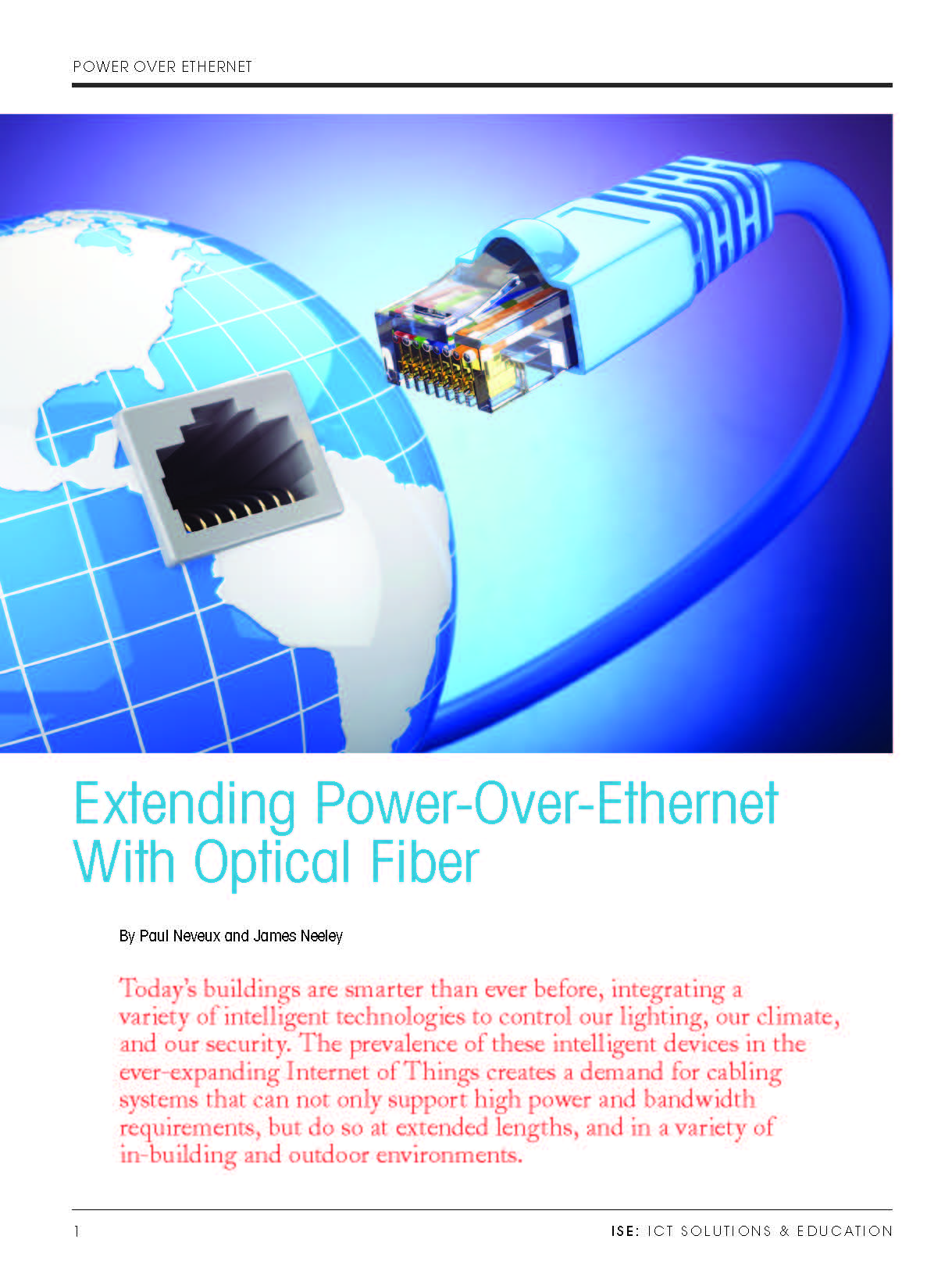 ISE Magazine: The Power of PoE